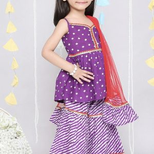 The Bandhani Girl - Purple - Image 2