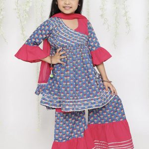 Riwaaz - Dark Blue & Pink - Image 2
