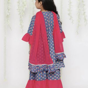 Riwaaz - Dark Blue & Pink - Image 3