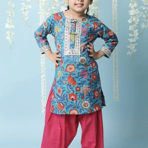 Cotton Blossom - Blue - Image 1