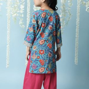 Cotton Blossom - Blue - Image 3