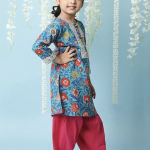 Cotton Blossom - Blue - Image 2