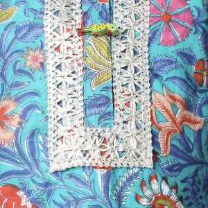 Cotton Blossom - Blue - Image 5