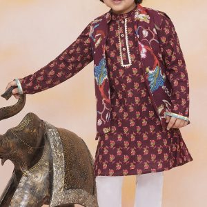 Boys Classic Royal - Maroon - Image 1