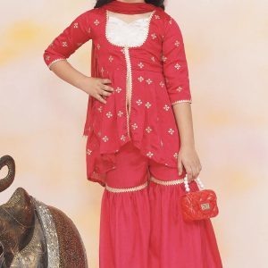 Girls Mini Royals - Red - Image 1