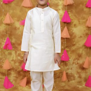 Boys Resham Riwaaz - Beige - Image 4